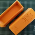 Hộp Đựng Trang Sức Mô Hình Thỏi Vàng Gold Bar Box Độc Đáo - Thumbnail 2