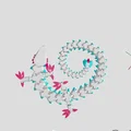 Mô hình Rồng Pha Lê Khớp Nối (Articulated Crystal Dragon) độc đáo - Thumbnail 1