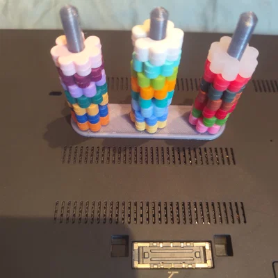 Khay đựng vòng đánh dấu ly silicon tiện lợi - Phụ kiện 3D hữu ích