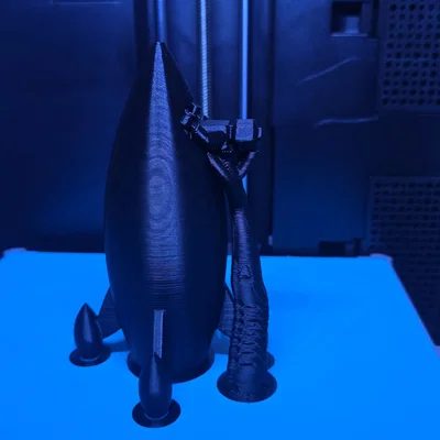 Mô hình tên lửa vũ trụ (Model Rocket) phong cách Lego độc đáo