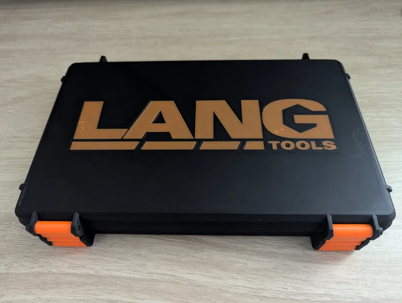 Hộp đựng siêu bền cho bộ dụng cụ làm sạch ren Lang Tools 2584 15 chi tiết - Image 1