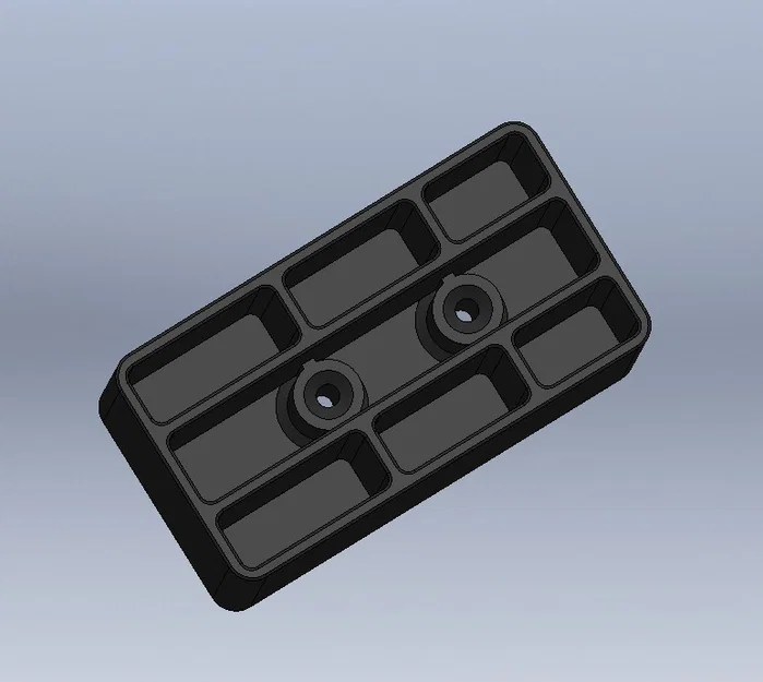 Chân đế nâng chiều cao cho bàn trà 40mm x 20mm - Image 3