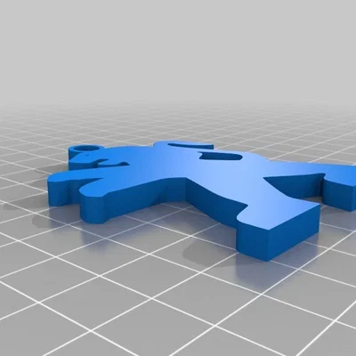 Móc khóa biểu tượng Peugeot in 3D cực chất cho người yêu xe