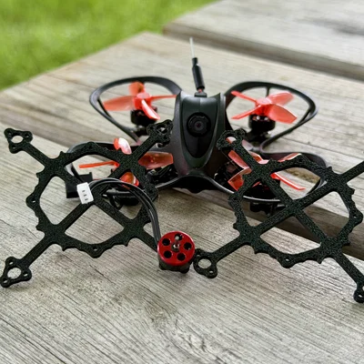 Khung Emax Nanohawk - Tùy chọn hỗ trợ motor tinywhoop tiêu chuẩn