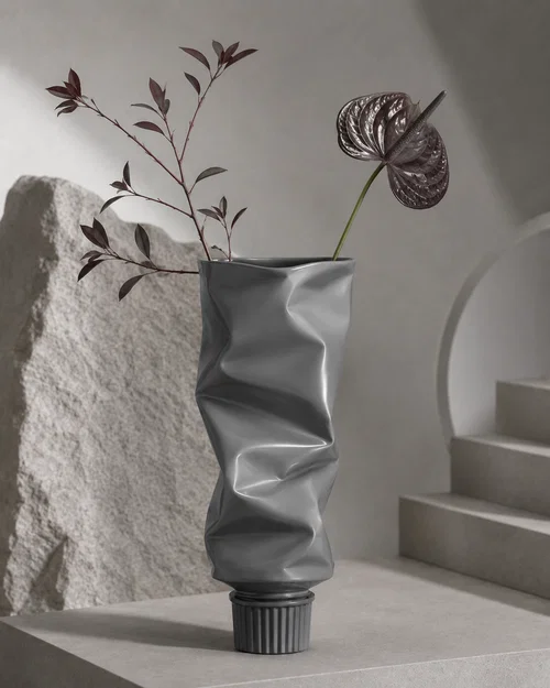 Crush Vase: Bình hoa nghệ thuật độc đáo cho không gian sống - Image 3