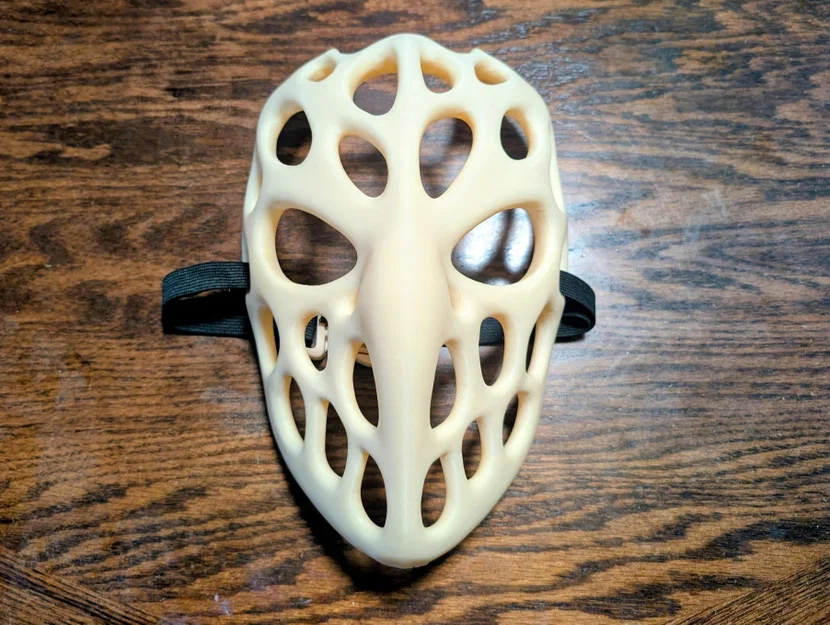 Mặt nạ Voronoi | Mặt nạ hữu cơ độc đáo cho Cosplay, Halloween và Trang trí - Image 5