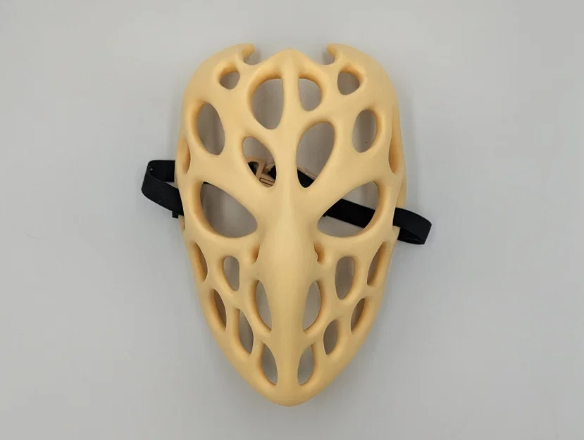 Mặt nạ Voronoi | Mặt nạ hữu cơ độc đáo cho Cosplay, Halloween và Trang trí - Image 7