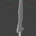 Mô hình dao Ninja phong cách cực chất cho in 3D - Thumbnail 2