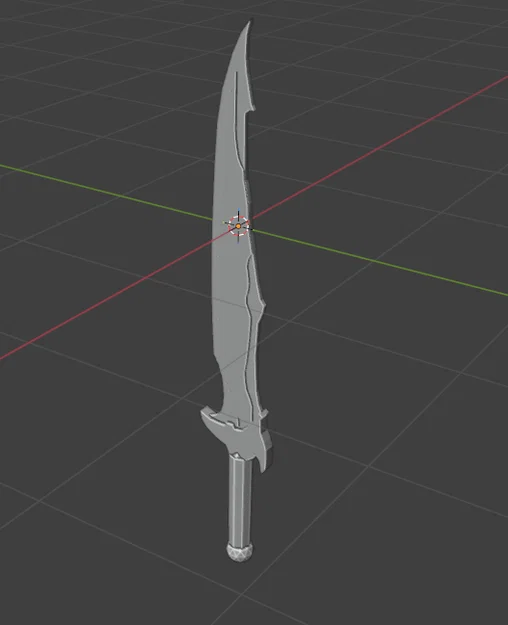 Mô hình dao Ninja phong cách cực chất cho in 3D - Image 3