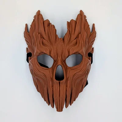 Mặt Nạ Skullbark - Trang Phục Linh Hồn Rừng Xanh