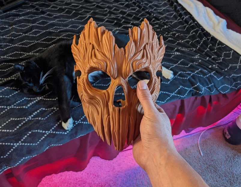 Mặt Nạ Skullbark - Trang Phục Linh Hồn Rừng Xanh - Image 2