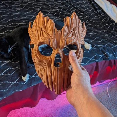 Mặt Nạ Skullbark - Trang Phục Linh Hồn Rừng Xanh
