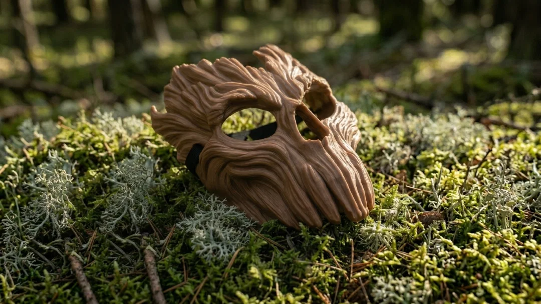 Mặt Nạ Skullbark - Trang Phục Linh Hồn Rừng Xanh - Image 5