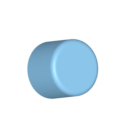 Núm xoay Volume Knob 6mm cho Guitar và Violin (File in 3D) - Image 2