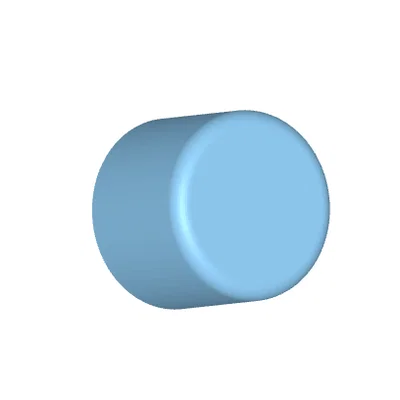 Núm xoay Volume Knob 6mm cho Guitar và Violin (File in 3D)
