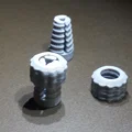 Khóa kẹp dây thun hình nón cho sandal - Phụ kiện giày dép 3D tiện dụng - Thumbnail 2