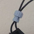Khóa kẹp dây thun hình nón cho sandal - Phụ kiện giày dép 3D tiện dụng - Thumbnail 3