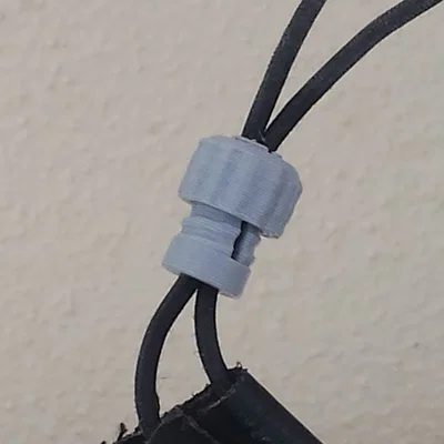 Khóa kẹp dây thun hình nón cho sandal - Phụ kiện giày dép 3D tiện dụng