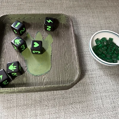 Khay gieo xúc xắc - King of Tokyo: Godzilla