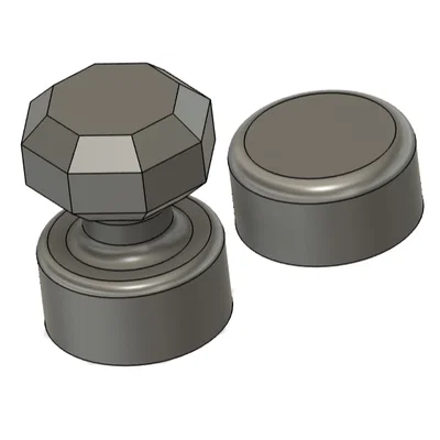 Nắp đậy ống nhựa PVC 25mm in 3D: Giải pháp DIY bền chắc