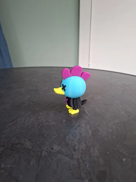 Mô hình chú vịt Punk Duck Troublemaker cực ngầu - Image 2