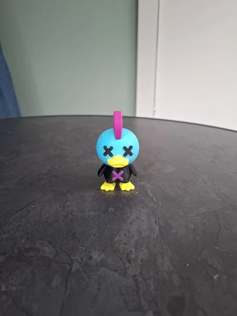 Mô hình chú vịt Punk Duck Troublemaker cực ngầu - Image 3