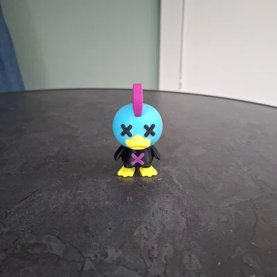 Mô hình chú vịt Punk Duck Troublemaker cực ngầu