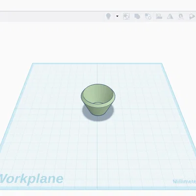 Chậu Cây Mini POT 001 - Mẫu Chậu Xương Rồng In 3D Dễ Dàng