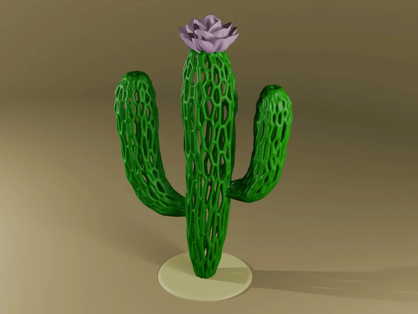 Cactus Voronoi (Xương Rồng Voronoi) - Image 1