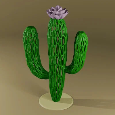 Cactus Voronoi (Xương Rồng Voronoi)