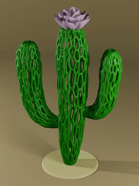 Cactus Voronoi (Xương Rồng Voronoi) - Image 2