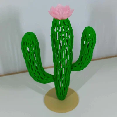Cactus Voronoi (Xương Rồng Voronoi)