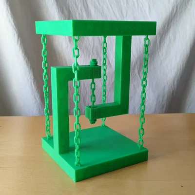 Mô hình cân bằng lơ lửng (Print-in-Place) độc đáo