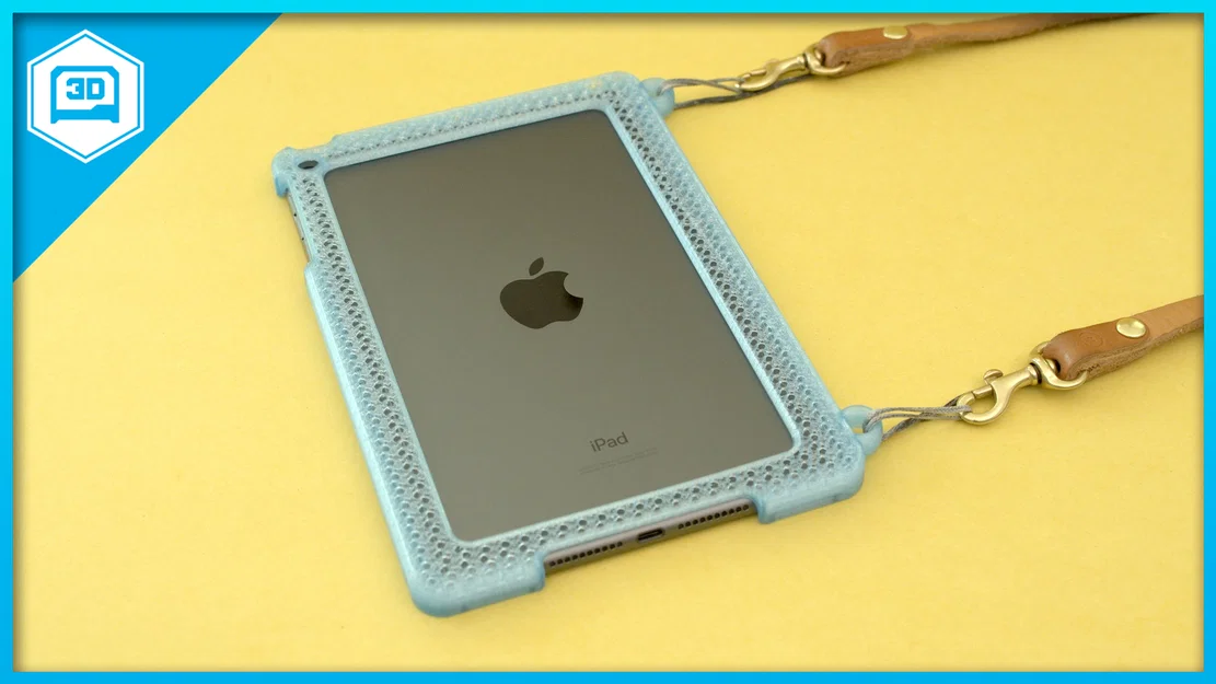 Bumper Case 3D cho iPad Mini 5: Bảo vệ an toàn, kèm móc treo tiện lợi - Image 1