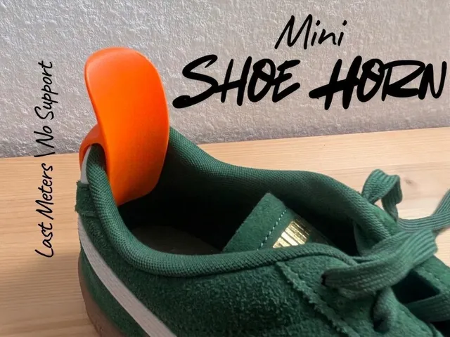 Dụng cụ hỗ trợ xỏ giày mini (Shoe Horn) tiện lợi in 3D - Image 1
