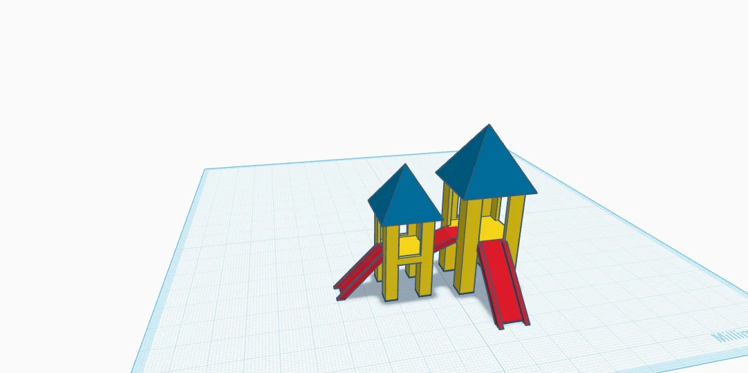 Mô hình khu vui chơi cho bọ (Bug Playground) - File STL in 3D - Image 1