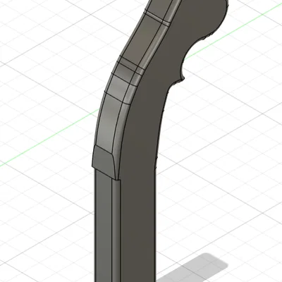 Tay cầm điều khiển Everett Flint 3D - Thiết kế công thái học