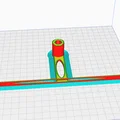 Giá đỡ thanh LED cho Ender 3 V3 (không cần support) - Thumbnail 5