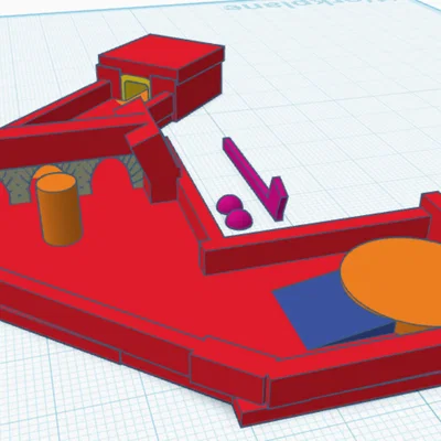 Mô hình sân golf mini để bàn độc đáo in 3D giải trí
