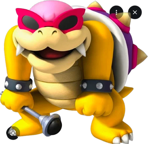 Mô hình 3D Roy Koopa: Nhân vật huyền thoại từ Super Mario Bros - Image 1