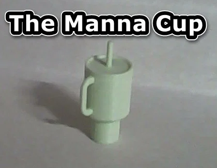 Móc khóa ly Manna nắp rời – Mô hình phụ kiện thu nhỏ - Image 1