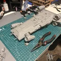 Mô hình tàu Onyx Cinder từ Star Wars Skeleton Crew - Đã chỉnh kích thước và cắt lại - Thumbnail 2