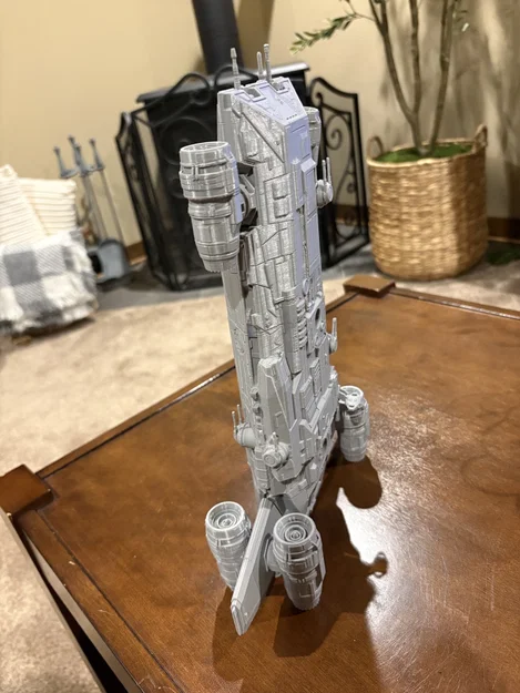 Mô hình tàu Onyx Cinder từ Star Wars Skeleton Crew - Đã chỉnh kích thước và cắt lại - Image 5