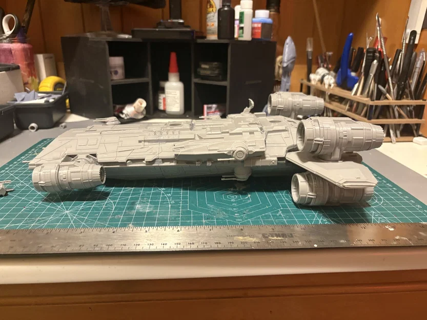 Mô hình tàu Onyx Cinder từ Star Wars Skeleton Crew - Đã chỉnh kích thước và cắt lại - Image 6