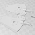 Mô hình tàu Onyx Cinder từ Star Wars Skeleton Crew - Đã chỉnh kích thước và cắt lại - Thumbnail 10