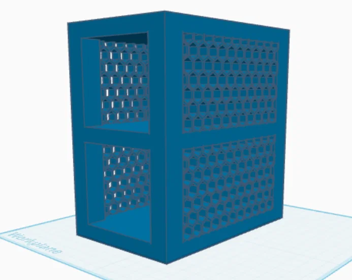 Kệ để giày tổ ong 2 tầng (Honeycomb Shoe Organizer) in 3D tiện lợi - Image 1