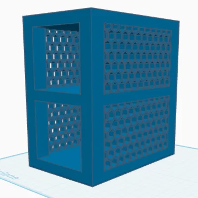 Kệ để giày tổ ong 2 tầng (Honeycomb Shoe Organizer) in 3D tiện lợi