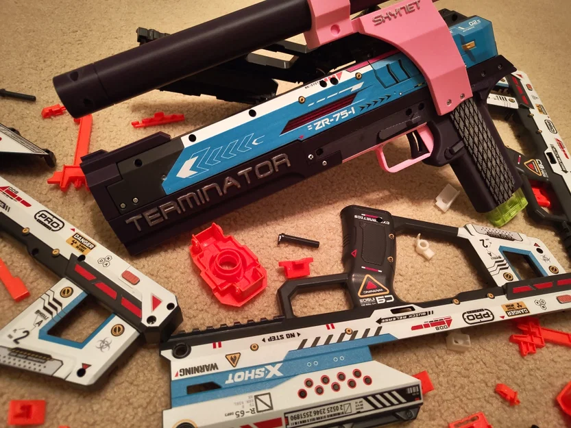 BLH-07 Hardball Terminator Edition - Bản độ súng Nerf cực chất - Image 3