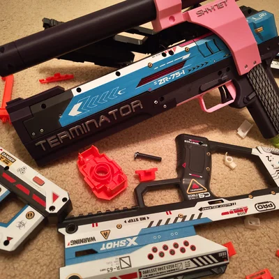 BLH-07 Hardball Terminator Edition - Bản độ súng Nerf cực chất
