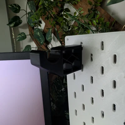 Giá treo LED rút gọn cho bảng SKÅDIS (Skadis LED Holder Shortened)